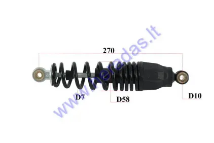 Scooter rear shock absorber L270  for model EPICO