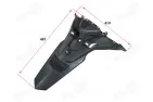 Rear fender for scooter fits RUBI50