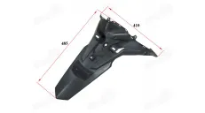 Rear fender for scooter fits RUBI50