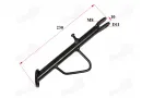 Side stand of scooter fits RUBI50