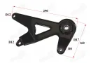 Rear holder for scooter fits RUBI50, FLASH50