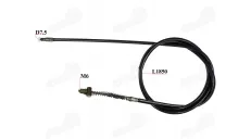Rear brake cable of scooter fits RUBI50, FLASH50 L185cm