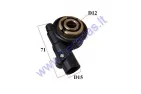 Speedometer drive gear meter D12 GY6 BAOTIAN 15mm