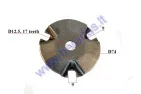 VARIATOR TOP COVER FOR SCOOTER Minarelli STD