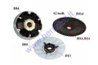 Variator kit for 50cc scooter GY6