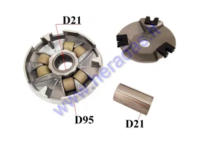 VARIATOR KIT FOR 50CC SCOOTER CPI