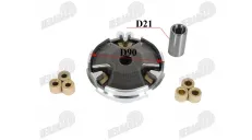 Motorolerio variatoriaus komplektas su svareliais 6g/7g/8g Yamaha Jog 90 2T Tuning D21 D95