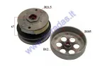 Clutch pulley assembly for scooter 50-80cc Minarelli  Yamaha, Aprilia, Malaguti,MBK