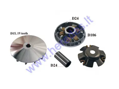 Variator for scooter GY6 125cc