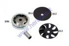 Variator with roller for 50-80cc scooter 2T Morini, Suzuki Katana,TGB