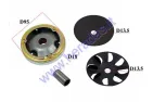 Variator with roller for 50cc scooter 2T Morini, Suzuki Katana