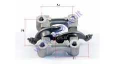 Rocker arm valve camshaft assembly for scooter