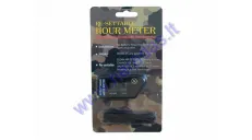 Vehicle service hour vibrational meter