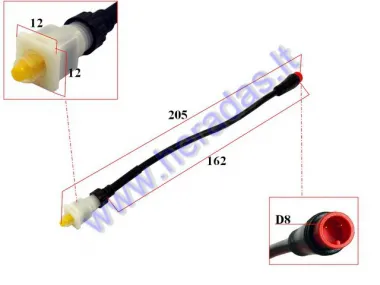 Height locking mechanism switch for wheelchair trailer