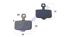 Brake pads for WHEELCHAIR TRAILER