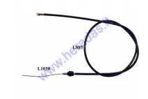 Brake cable for the wheelchair trailer