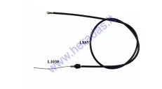 Brake cable for the wheelchair trailer