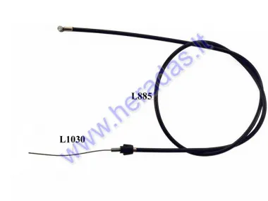 Brake cable for the wheelchair trailer