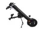 WHEELCHAIR TRAILER 12 INCH WHEEL, 36V 350W. 13 AH BATTERY. DESIGNED TO TURN MANUAL WHEELCHAIRS INTO SELF-PROPELLED ONES.