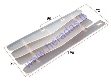 Airflow intake guide (grille) left side