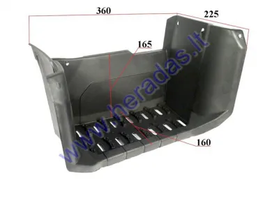 Footrest for atv quad bike Hummer right side