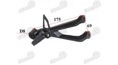 Rear right footpeg motorcycle fits NAKED50