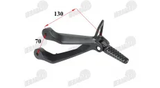 Rear left footpeg motorcycle fits NAKED50