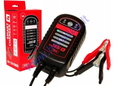Pakrovėjas išmanus ideal SMART4 6/12V 4A 14-120AH