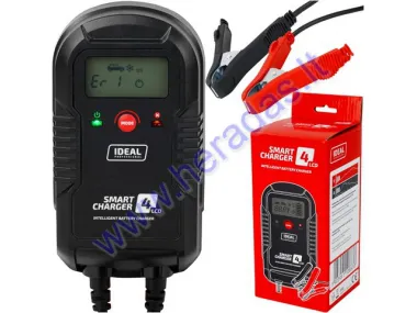 Pakrovėjas išmanus ideal SMART4LCD  6/12V 4A 1.2-120AH