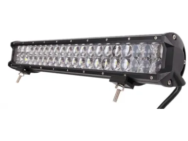 PAPILDOMAS ARTIMAS IR TOLIMAS LED ŽIBINTAS 108W 36LED, CE, E9  438x78x63 MM 108W, 9-30V, artimų ir tolimų šviesų žibintas IP67