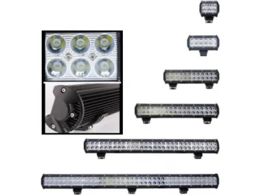 ADDITIONAL NEAR AND FAR LED LAMP 108W 36LED, CE, E9  438x78x63 MM 108W, 9-30V, low beam and high beam lamp IP67