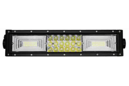 PAPILDOMAS ARTIMAS IR TOLIMAS LED ŽIBINTAS 216W  LED BAR srovė: DC 9V-30V 36cm spot/flood IP67,Cree