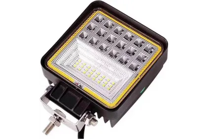 PAPILDOMAS ARTIMAS LED ŽIBINTAS 126W 3030SMD 42 9V-30V 125x106x45 MM, IP67