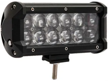 PAPILDOMAS ARTIMAS LED ŽIBINTAS 36W 12LED CE, E9 167x78x63 mm 36W, 9-30V, artimų šviesų IP67