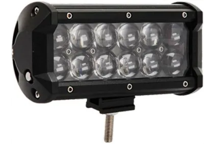 PAPILDOMAS ARTIMAS LED ŽIBINTAS 36W 12LED CE, E9 167x78x63 mm 36W, 9-30V, artimų šviesų IP67