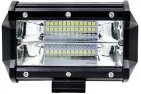 PAPILDOMAS ARTIMAS LED ŽIBINTAS 72W CREE 12V IP67 12-24V 13,50cm artimų šviesų žibintas (FLOOD),