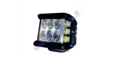 PAPILDOMAS ARTIMAS LED ŽIBINTAS IP67 60W 9V-30V 9,5X7X6,5 CM