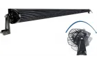 PAPILDOMAS TOLIMAS LED ŽIBINTAS 300W LED BAR 130.8x8x9 cm IP67 9-30V SMD100LED, tolimųjų šviesų žibintas