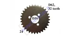 Camshaft gear for quad bike 110cc