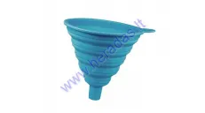 Funnel for oil-fuel rubbery