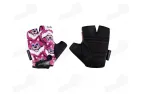 Gloves FORCE Wolfie, pink color, size S