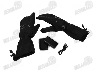 Pirštinės keturračiui, motociklui šildomos L dydis reguliuojamas šildymas 3 rėžimai 1.5-4h