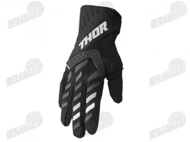 Pirštinės moteriškos THOR WOMENS SPECTRUM JUODA/BALTA L