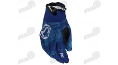 Pirštinės motociklininko MX1 MOOSE OFFROAD MĖLYNOS SPALVOS