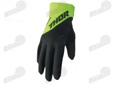 Pirštinės THOR SPECTRUM ŽALIA/JUODA L