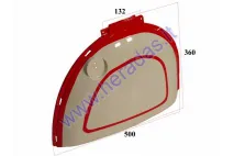 Plastic rear right side for electric scooter, suitable for CITYCOCO ES8018