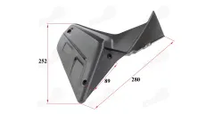 Plastic right side for motorcycle fits FR50