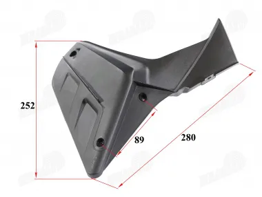 Plastic right side for motorcycle fits FR50