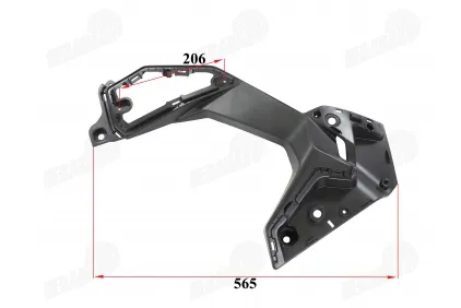 plastic right side for motorcycle fits NAKED50