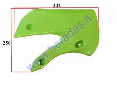 Right side plastic cover for motorcycle suitable for model 125-150cc TORNADO